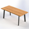 Обідній стіл Classic дуб 1800x800x750 мм