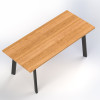 Обідній стіл Classic дуб 1800x800x750 мм