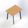Обідній стіл Classic бук 800х600х750 мм