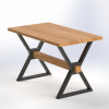 Dining table Denis oak 1200x700x750 mm