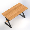 Dining table Denis oak 1400x700x750 mm