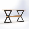 Dining table Denis oak 1400x700x750 mm