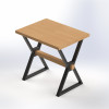 Dining table Denis beech 800x600x750 mm